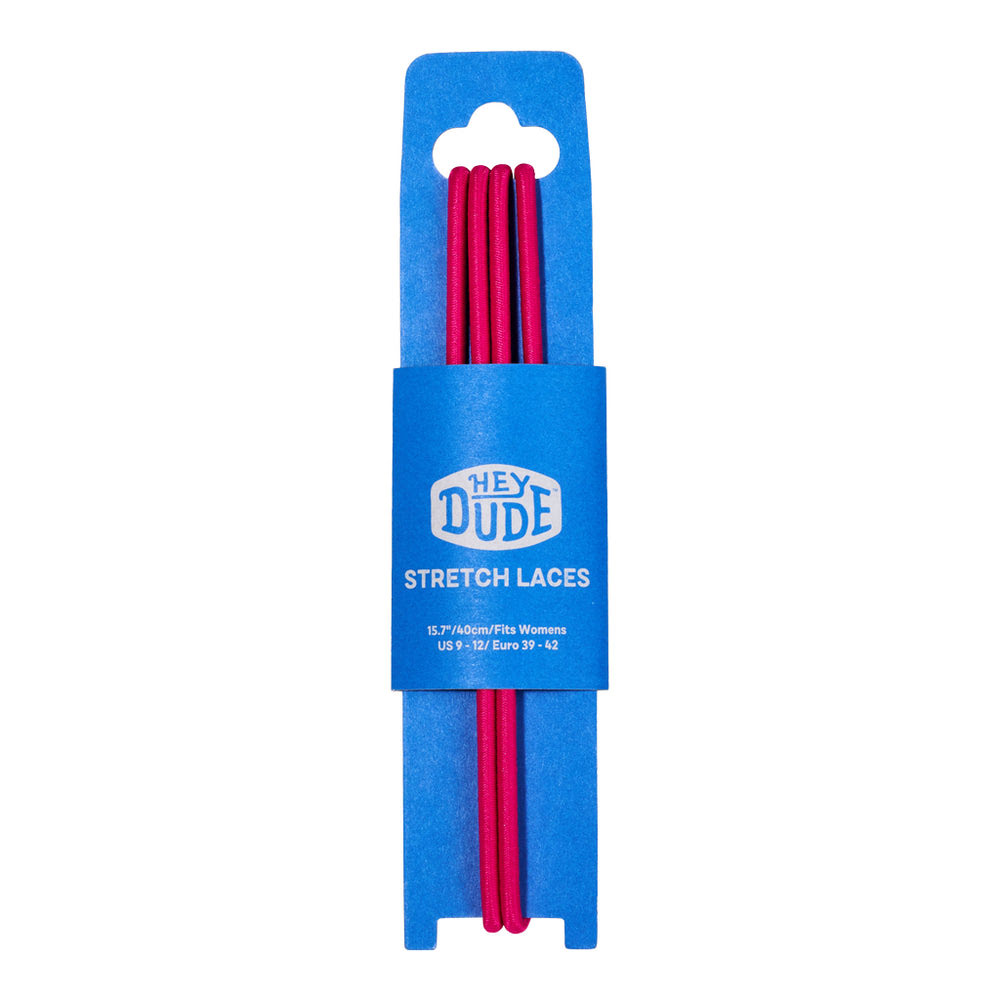 Neon Round Laces - Neon Pink