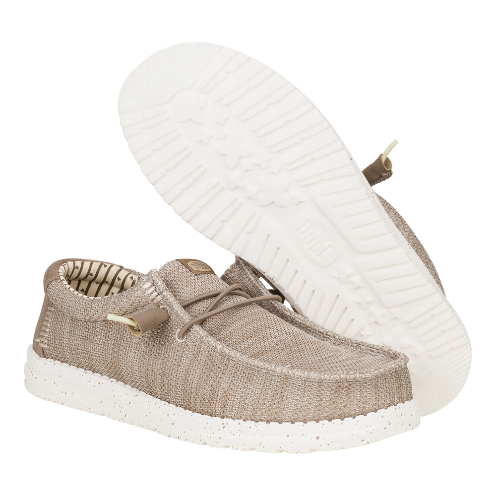 Wally Stretch Sox Wide - Tan