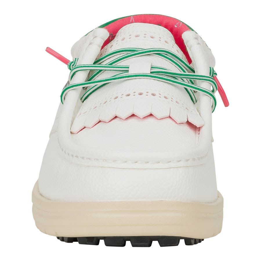 Wally Golf Classic - White/Green Tambourine