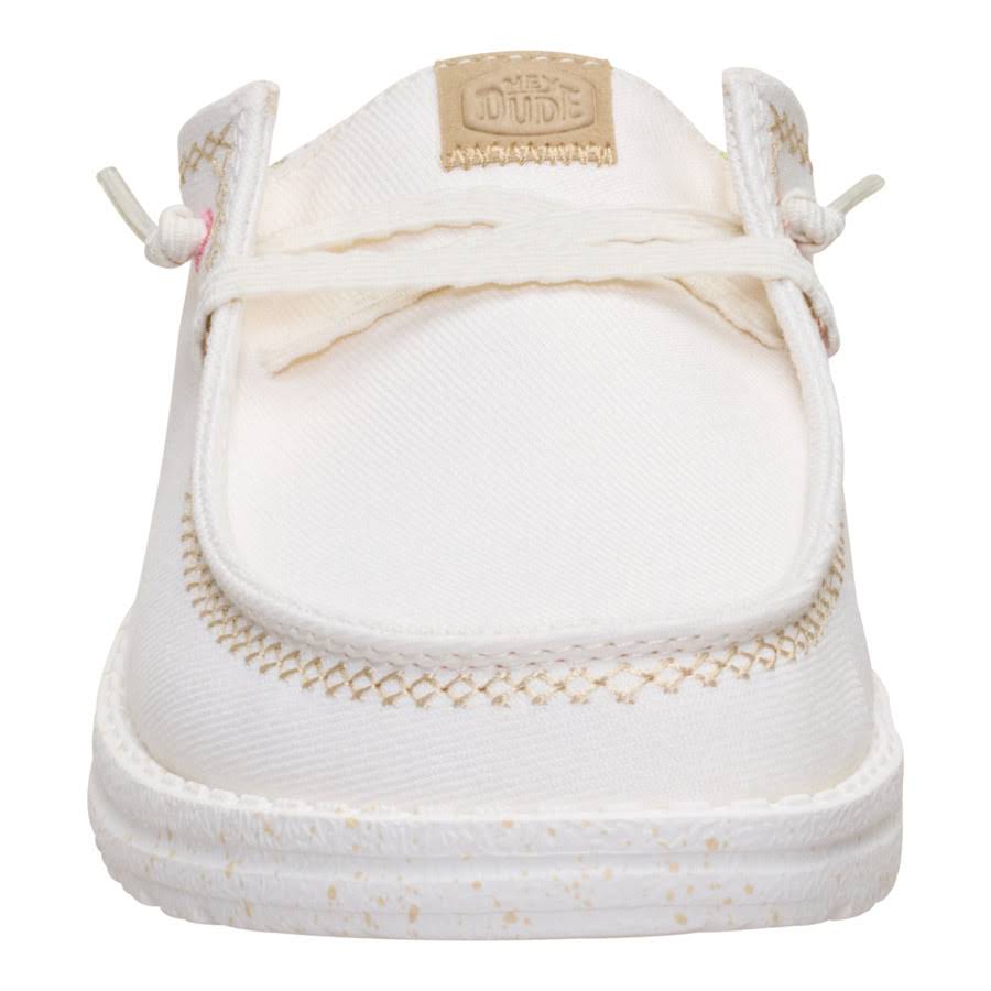 Wendy Slip Embroidered Floral - Off White