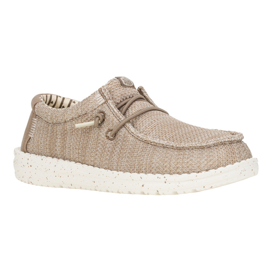 Wally Youth Stretch Sox - Walnut