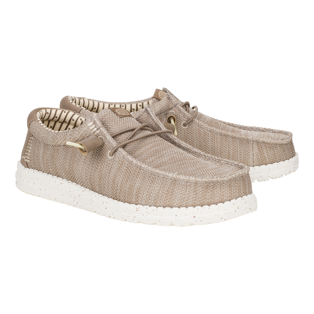 Wally Stretch Sox Wide - Tan