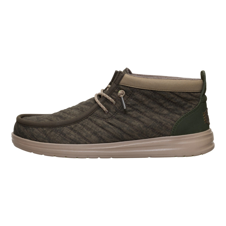 Wally Mid Gripr Washed Quilt - Major Brown/Multi